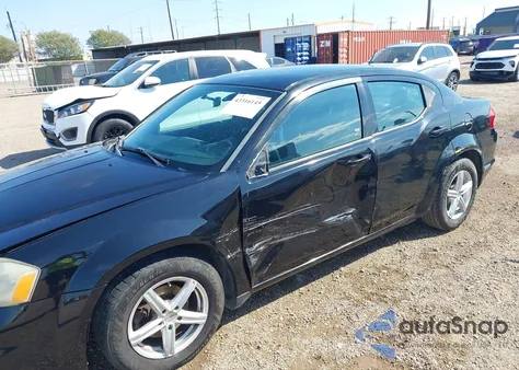 2013 Dodge Avenger Se from USA, damaged, VIN 1C3CDZAB4DN519295